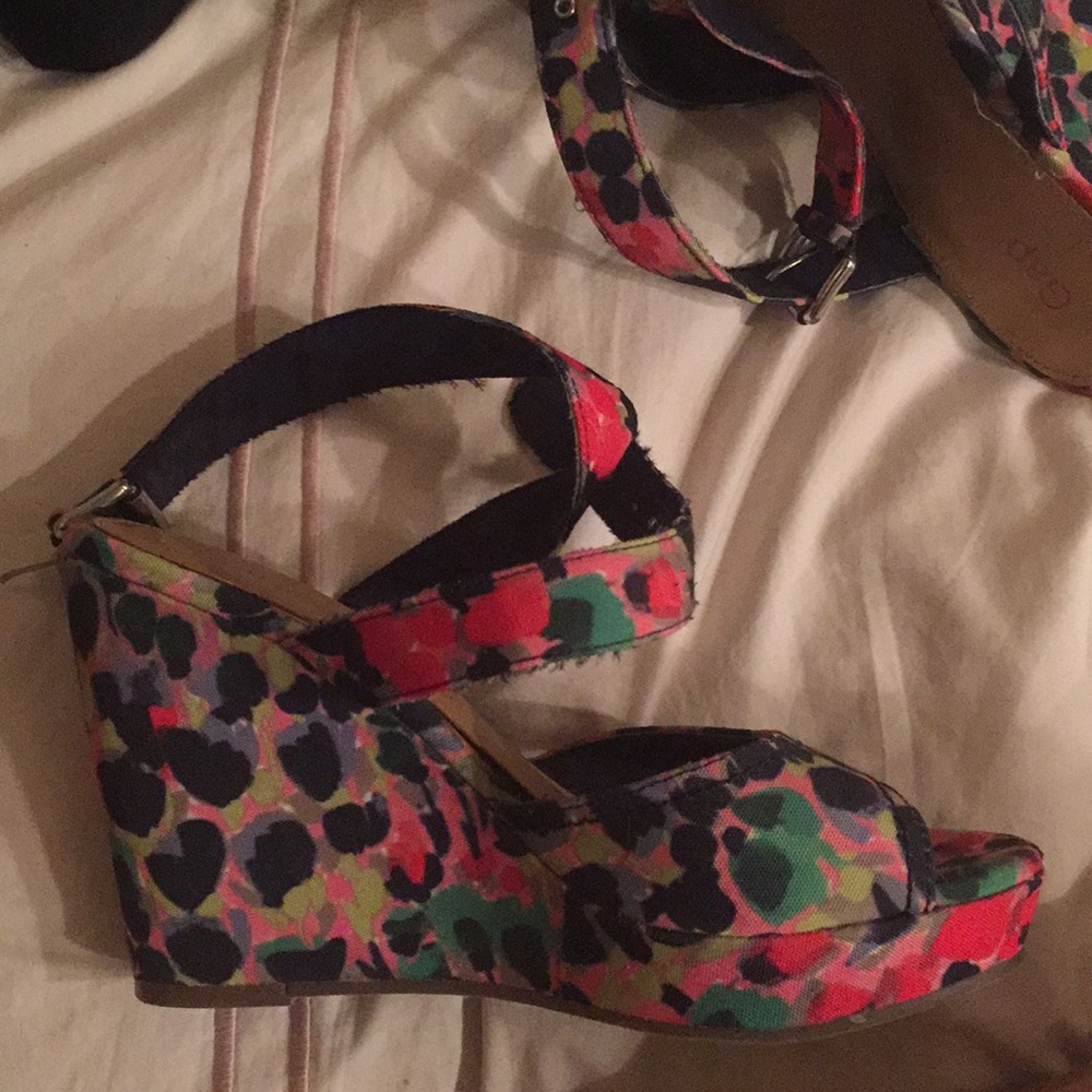GAP multicolored wedges
